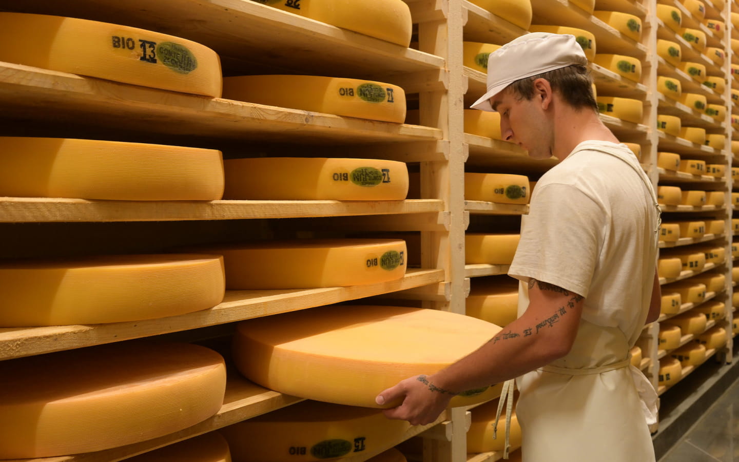 La Fruitière du Valromey - Production de Comté