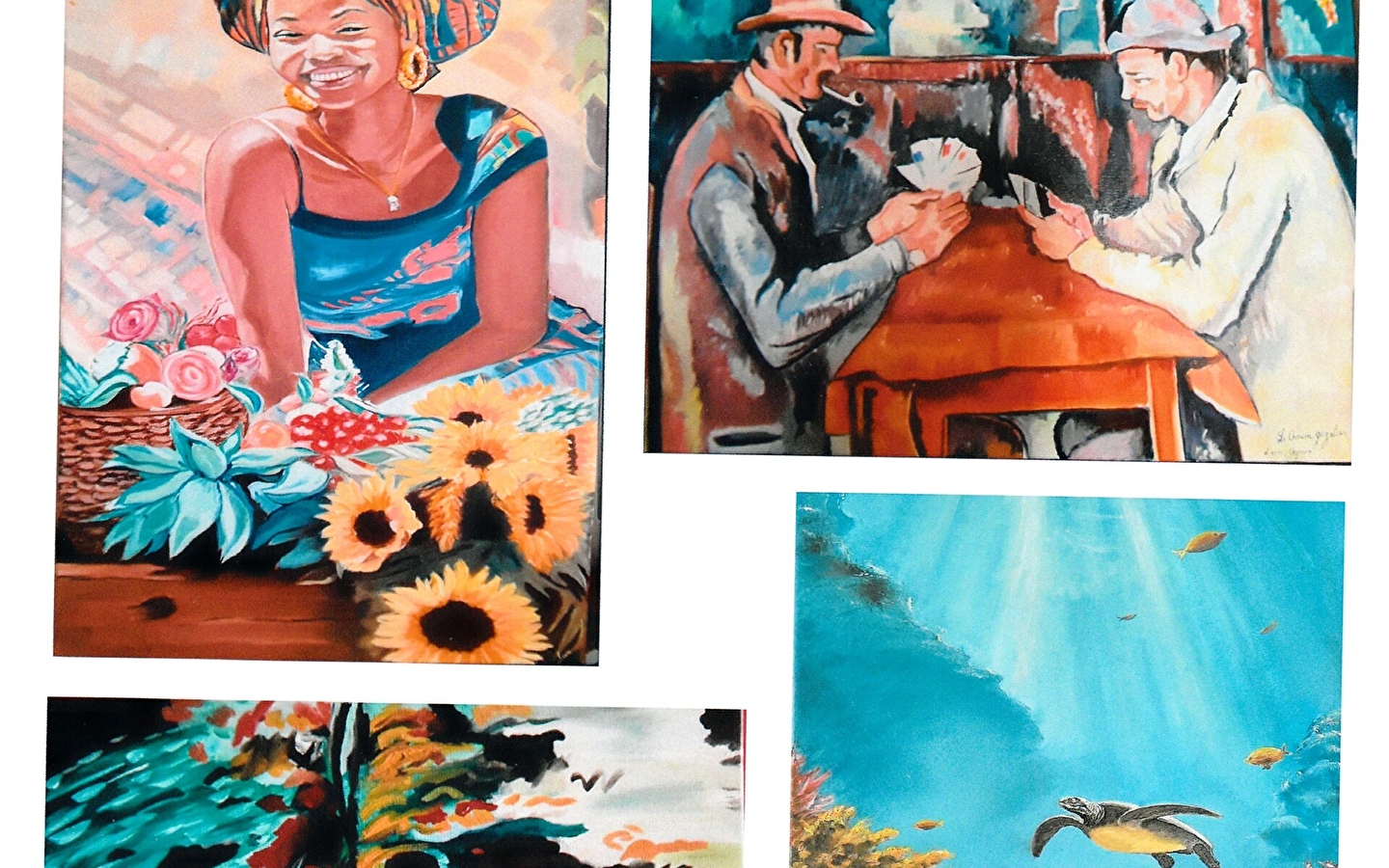 Ausstellung 3 Farben