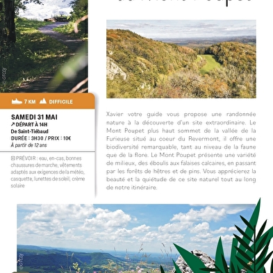 Eine Geschichte des Mont Poupet