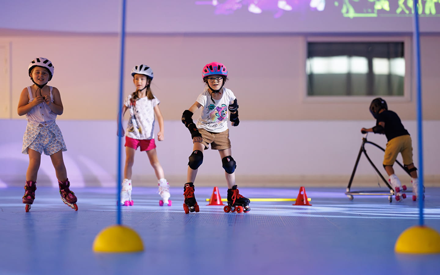 Patinoire/piste de roller de l'Espace des Mondes Polaires Paul-Émile Victor