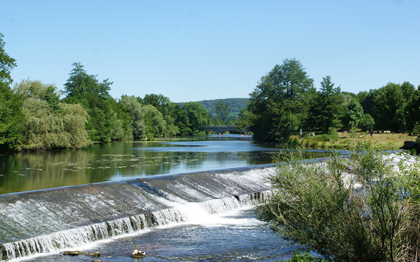 Rundwanderung - Die Ufer des Ognon in Rougemont