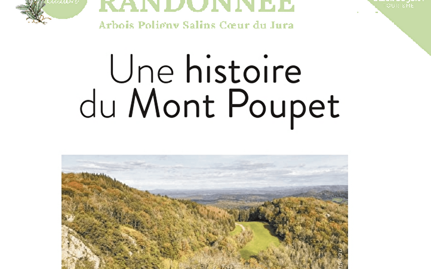 Eine Geschichte des Mont Poupet