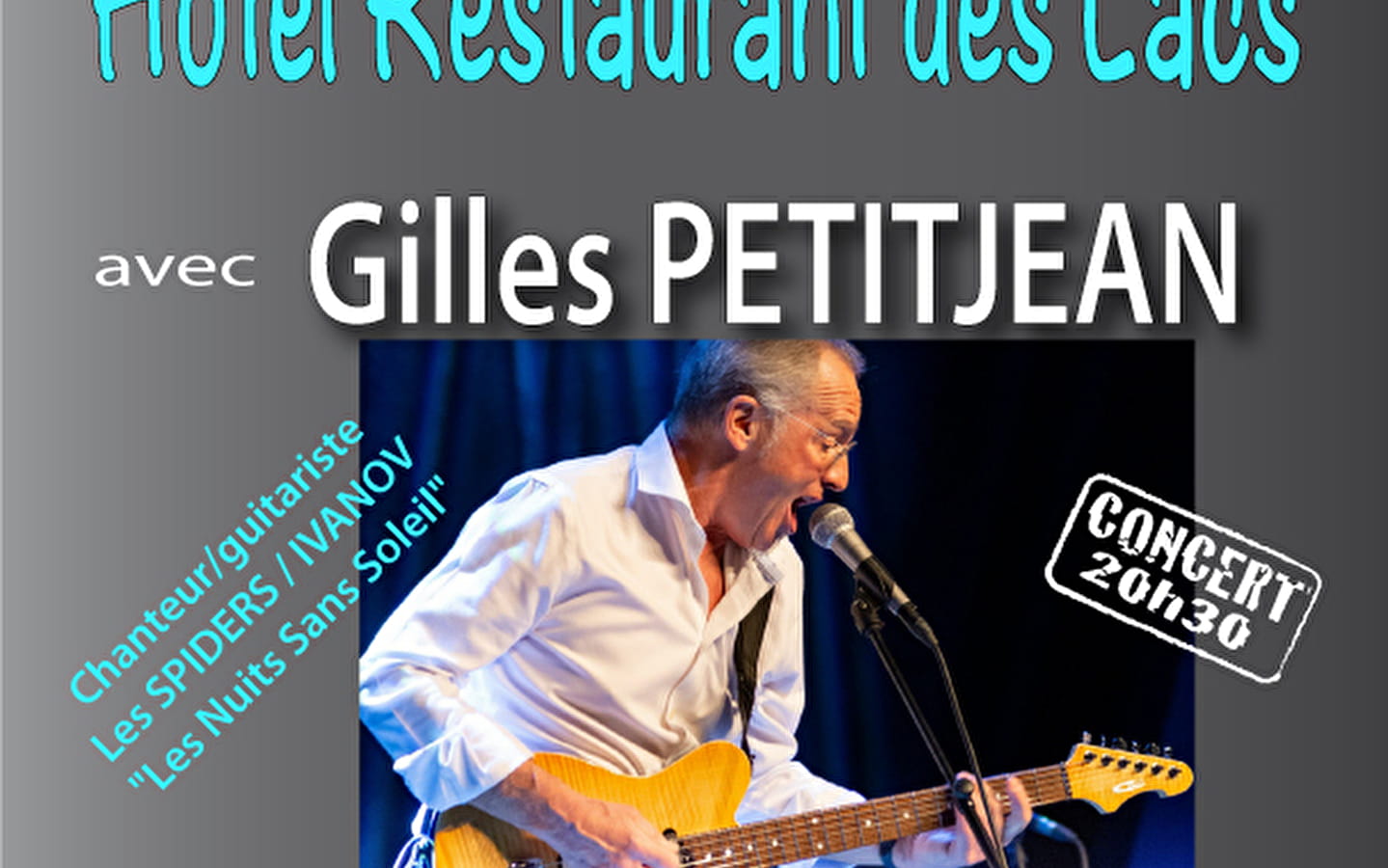 Konzert mit Gilles Petitjean