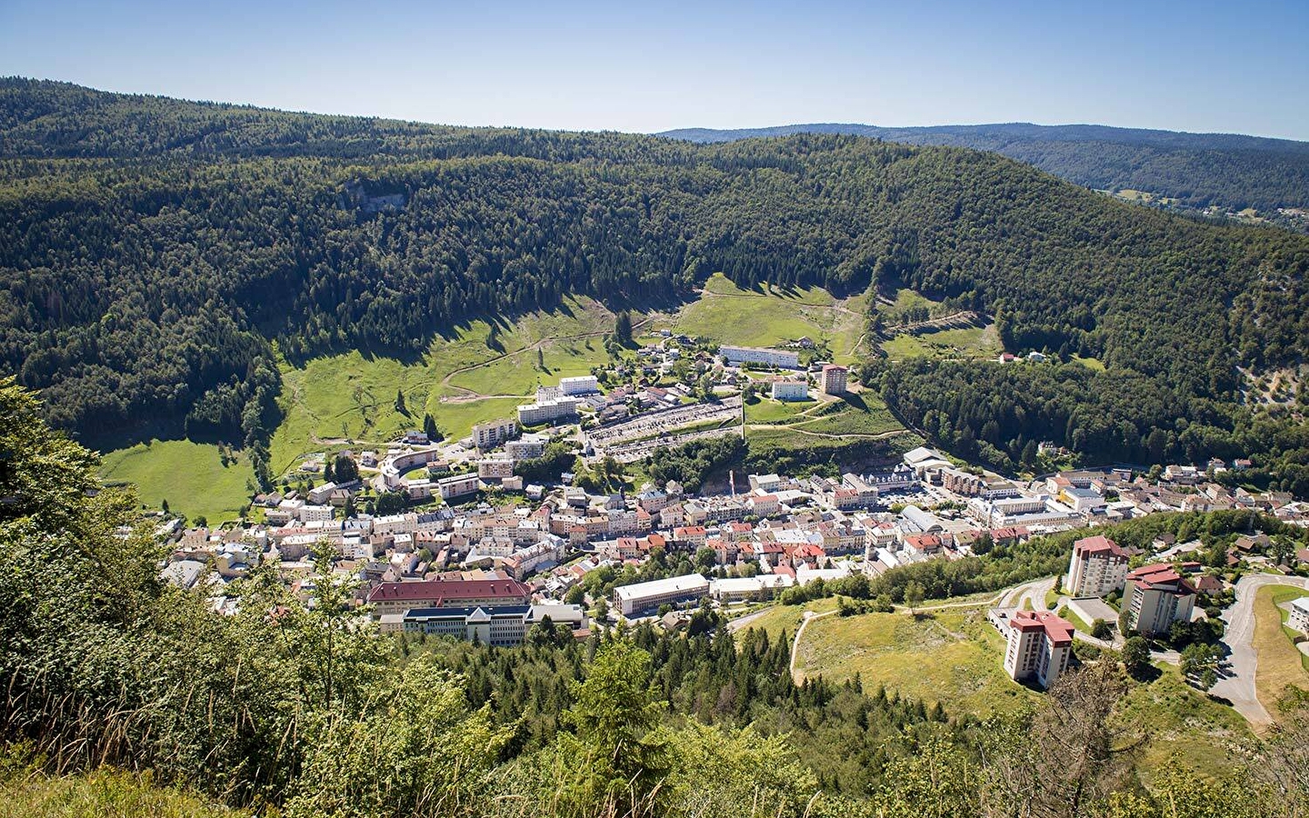 Direkter Zugang zu La Roche Brûlée