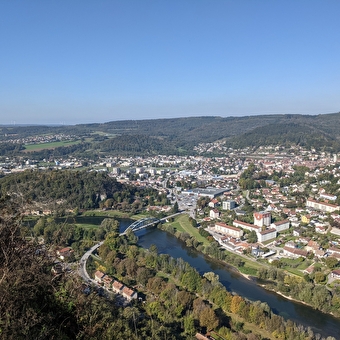 Wanderweg - chatard-kreuz - BAUME-LES-DAMES