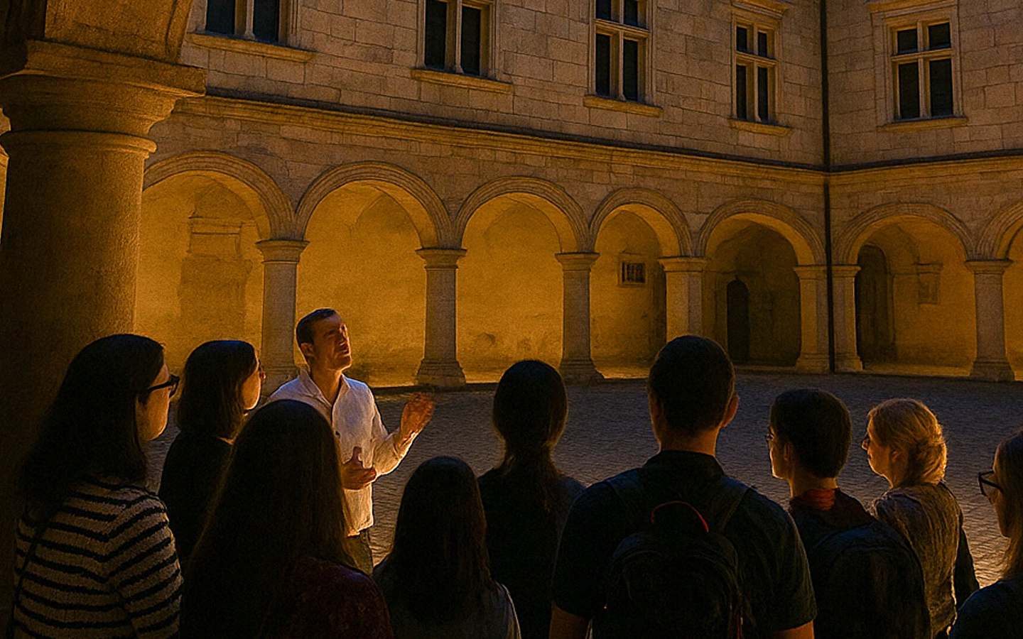 Erkundung mit der Taschenlampe