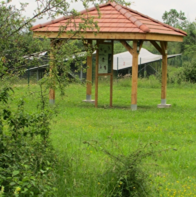 Lehrpfad auf der Solarfarm