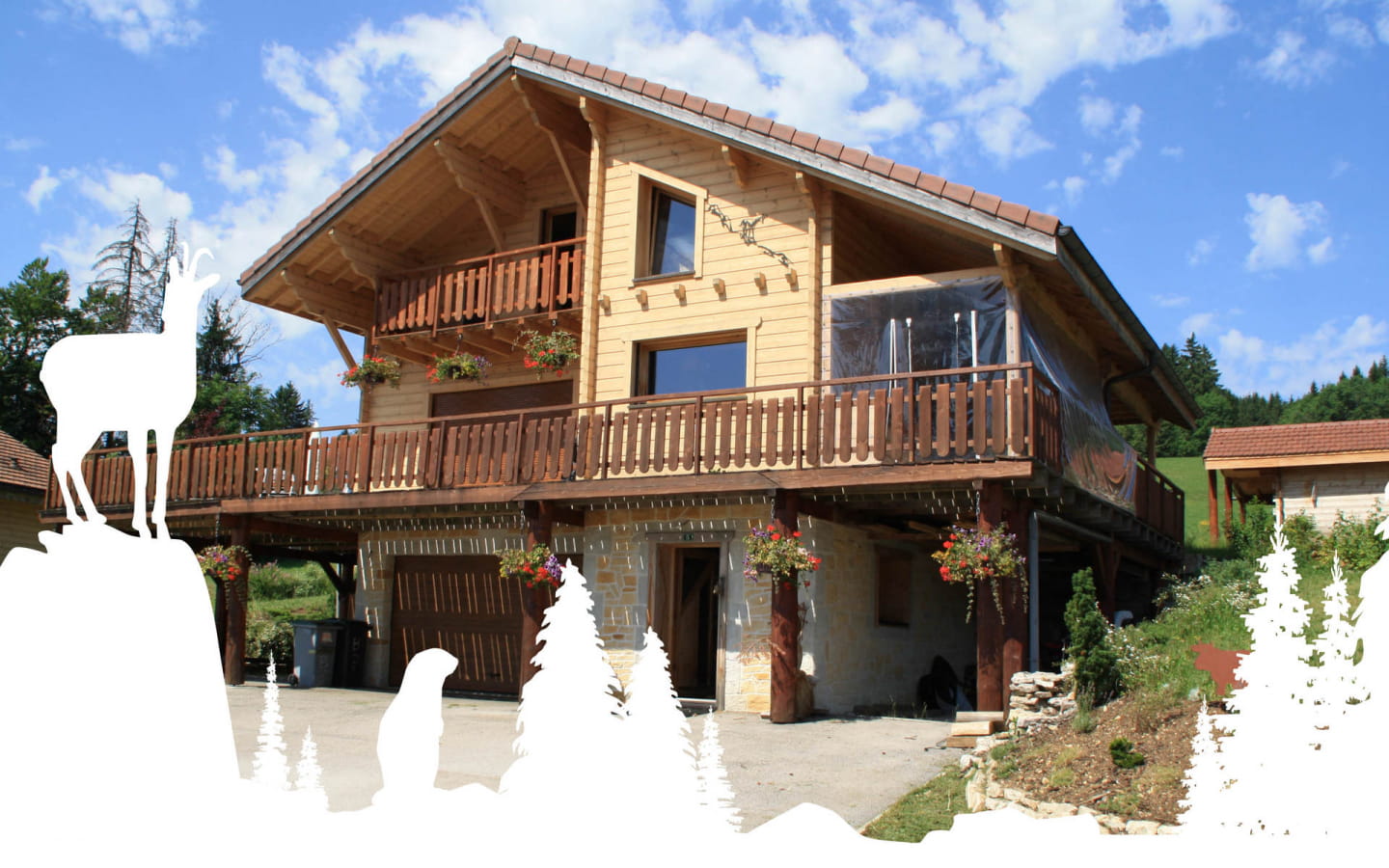 Chambres d'hôtes chez l'habitant : chalet Bellevue