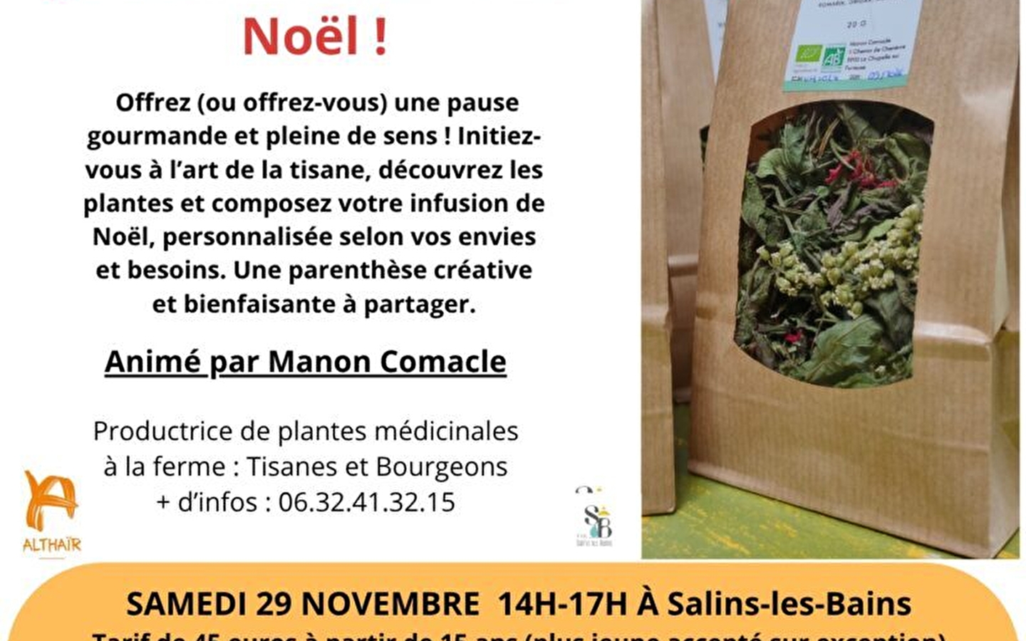 Ich kreiere meinen Weihnachtskräutertee