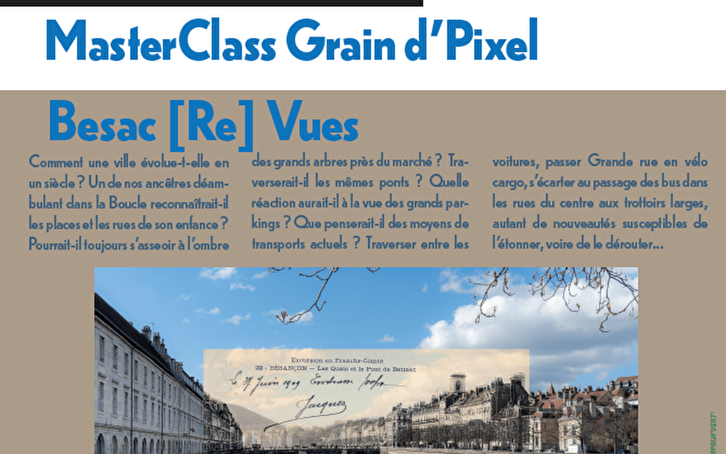 Ausstellung Besac (Re)Vue