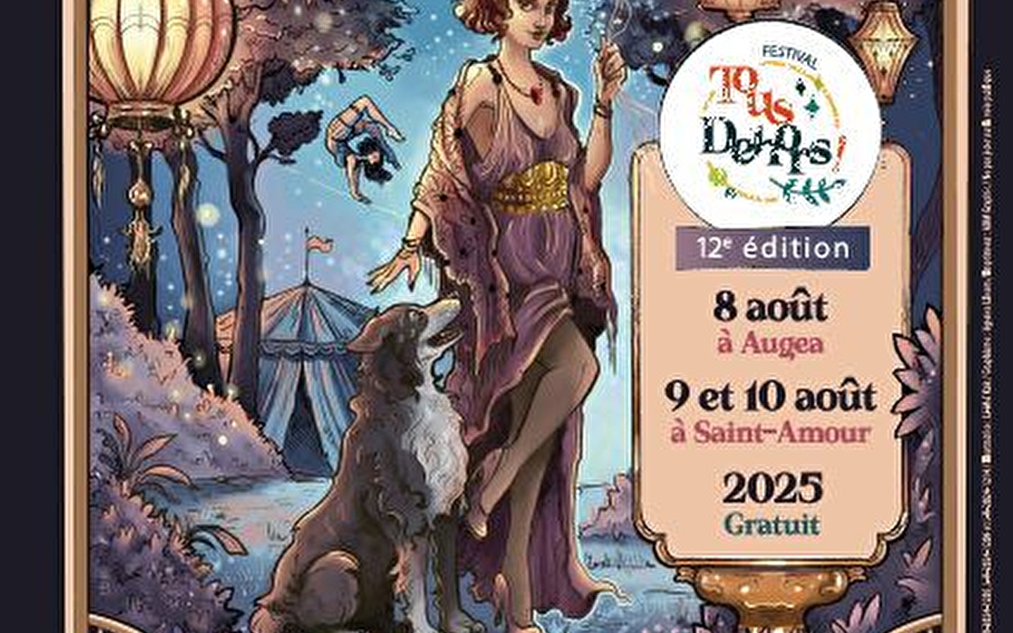 Festival der Straßenkünste Tous Dehors! 12. Ausgabe / Augea - Saint-Amour 