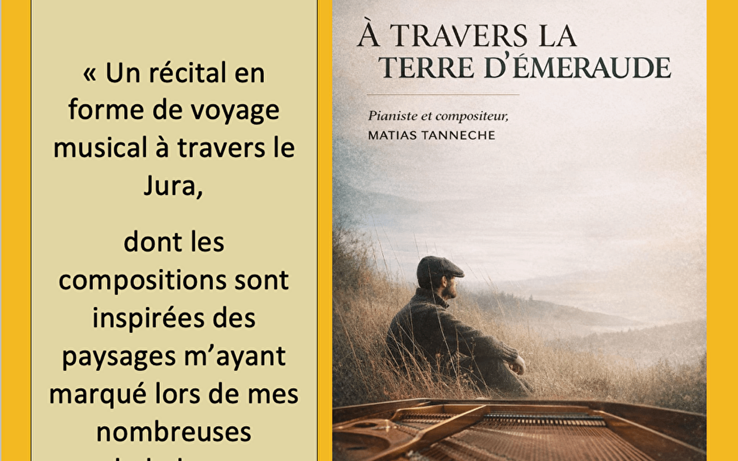  Liederabend 'Les 4 saisons de Doye' (Die vier Jahreszeiten von Doye)