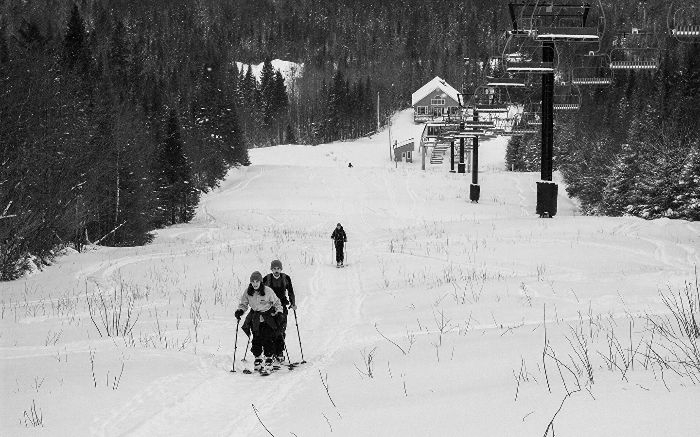 Skischule Haut-Jura - La Pesse : Nordischer Tourenskilauf