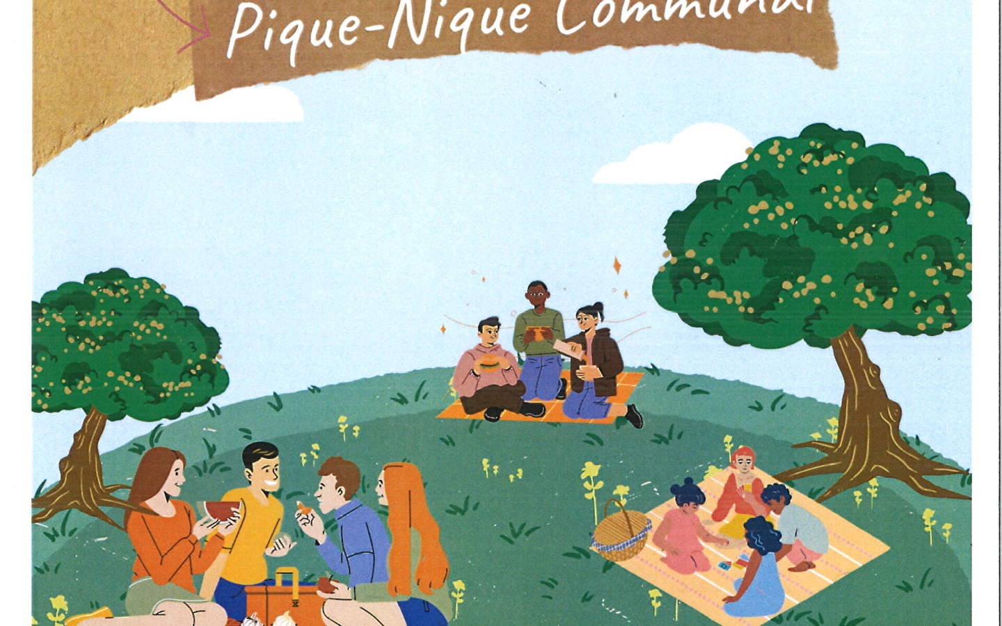Kommunales Picknick
