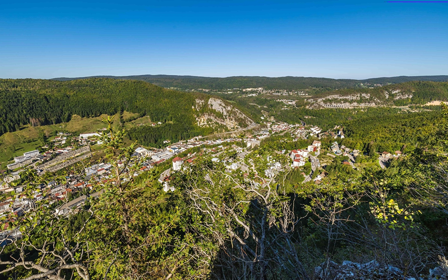 Direkter Zugang zu La Roche Brûlée