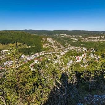 Direkter Zugang zu La Roche Brûlée - Hauts-de-Bienne