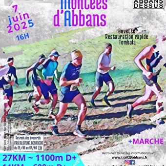 Trail des Montées d'Abbans - ABBANS-DESSUS