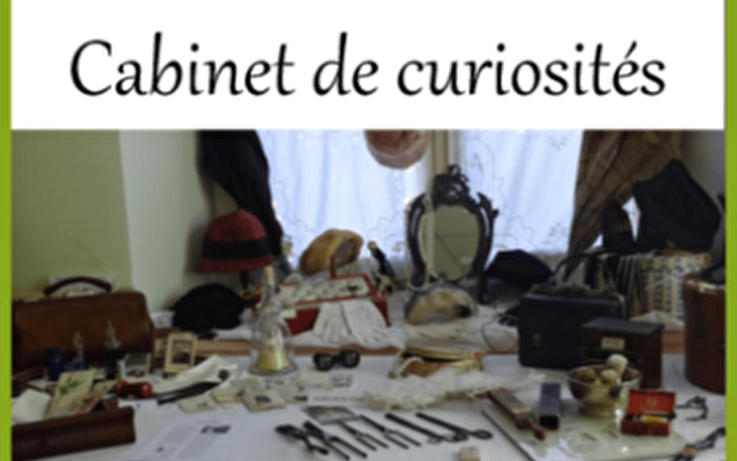 Tage des Kulturerbes im Cabinet de curiosités