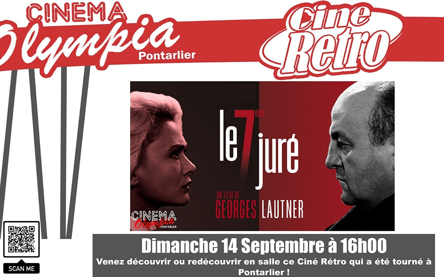 le Septième Juré - Lokales Retrokino