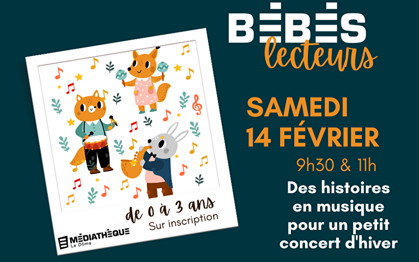 Mediathek Le Dôme: Baby-Leser