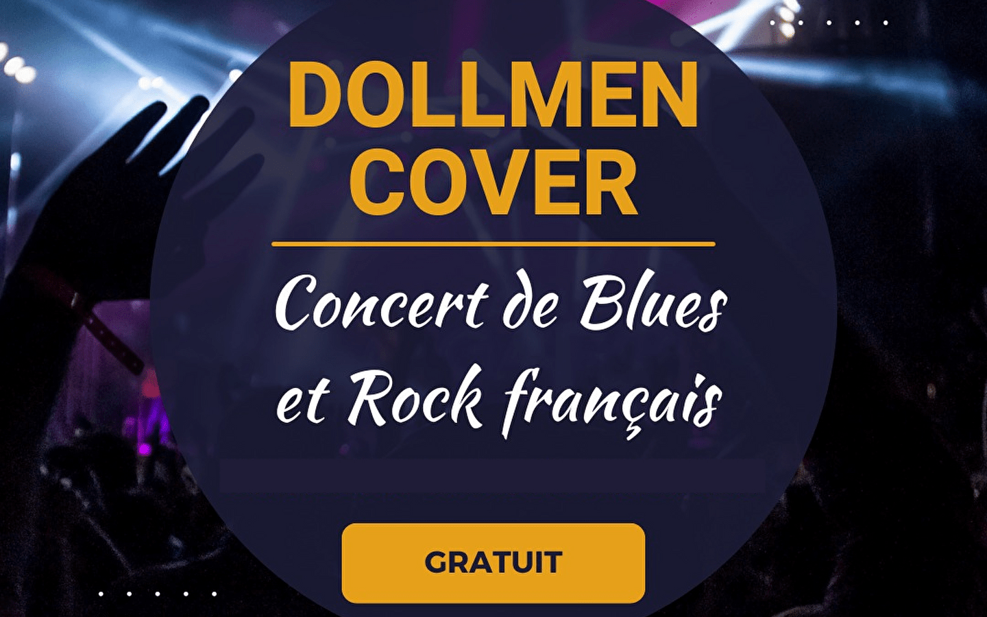 DOLLMEN Cover Blues, (Rock auf Französisch)