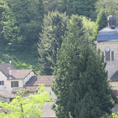 Village de Journans et source de la Reyssouze