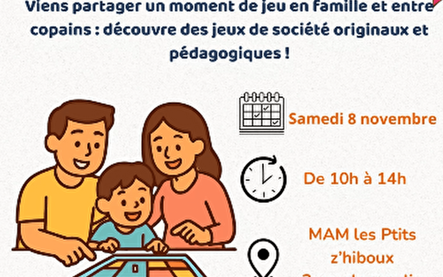 Ramène ton papa, ramène ta maman et vos copains