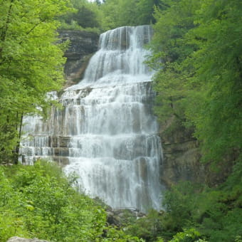 Parcours intégral des cascades du Hérisson - LA CHAUX-DU-DOMBIEF