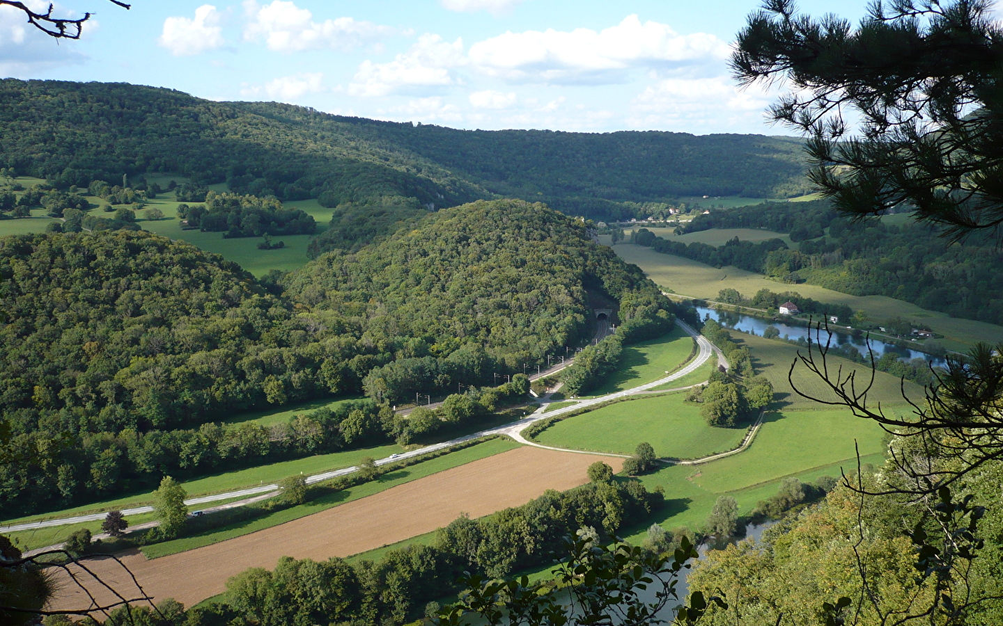 Circuit randonnée : entre doubs et cusancin