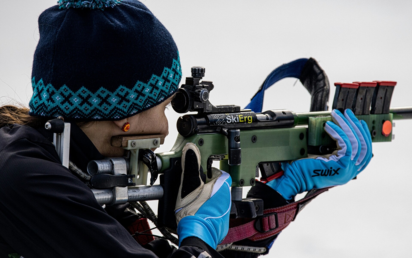 Skischule Haut-Jura - Lajoux : Biathlon 