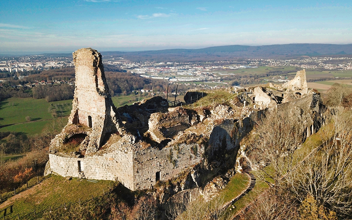Geführte Touren durch das Schloss Montfaucon