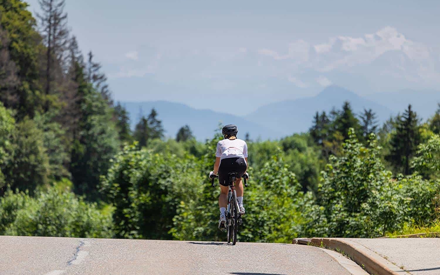 Über dem Genfersee - Fahrradschleife 15