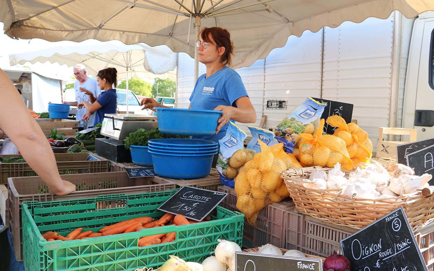 Markt am Samstagmorgen