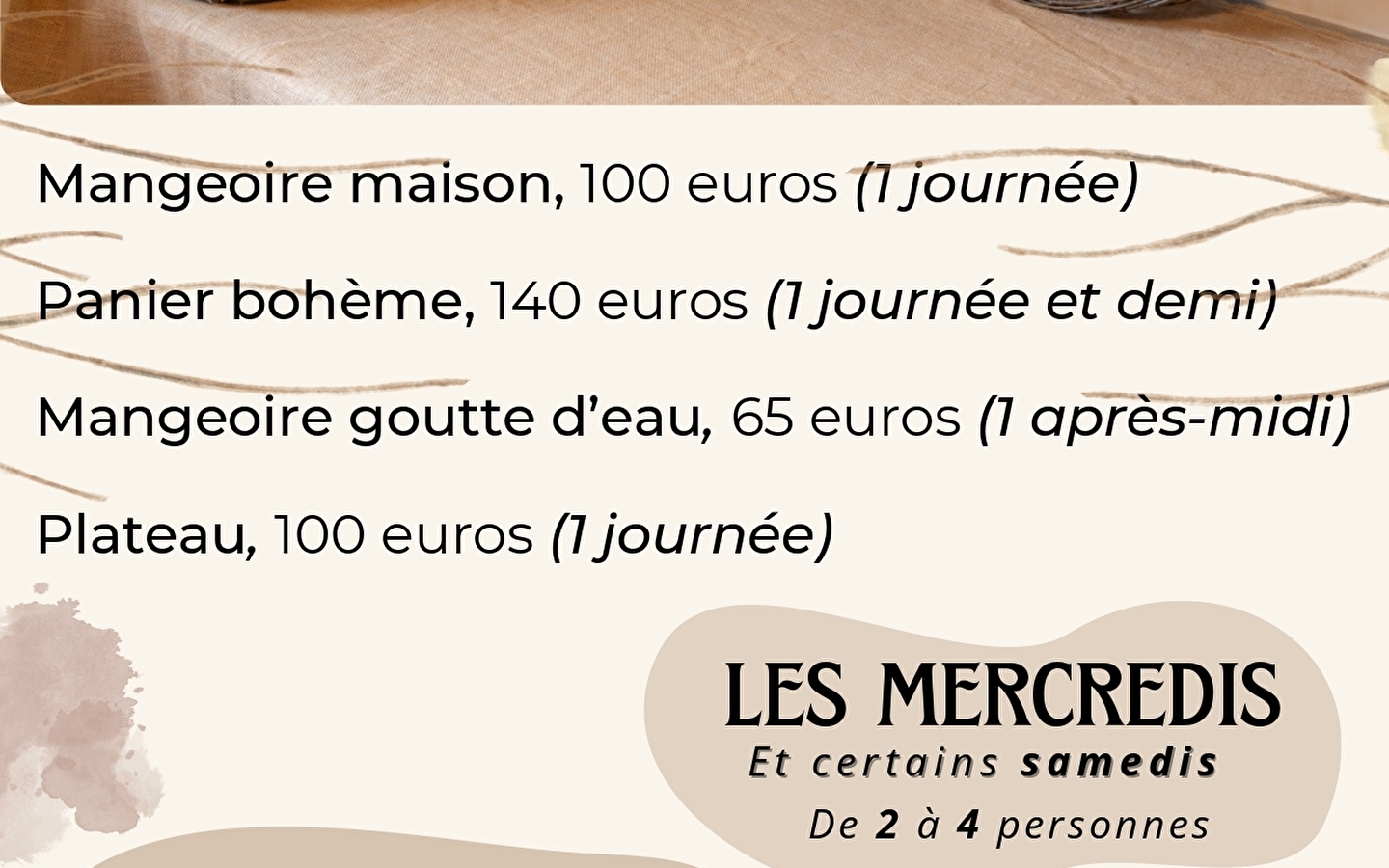 Workshop - Einführungskurs in die Weidenflechterei