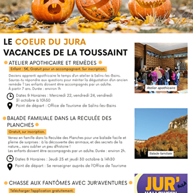 Jur'halloween in Arbois und Poligny