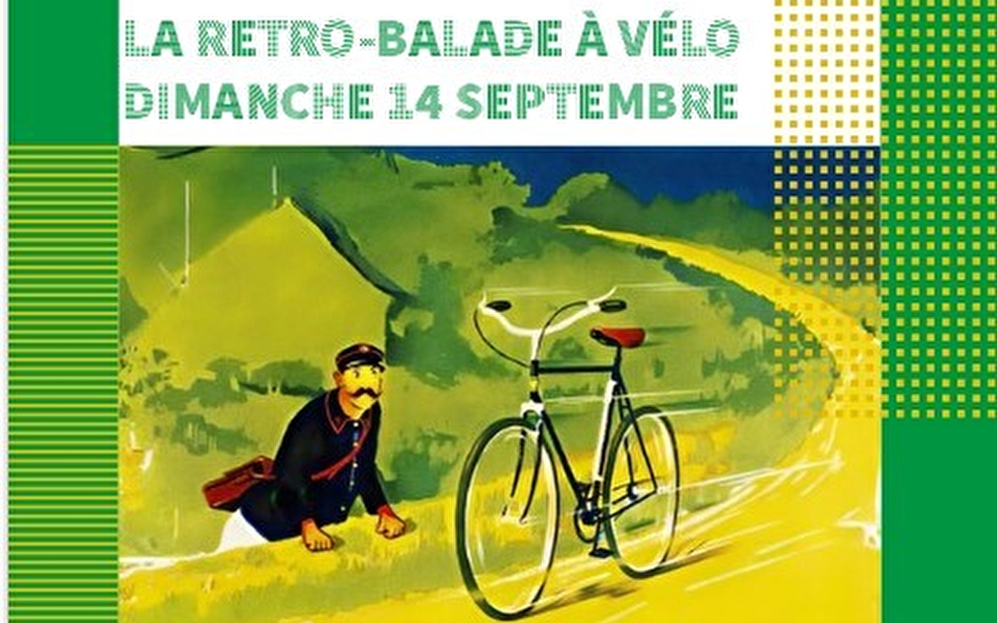 Retro-Fahrradtour 'La tounée du facteur' (Der Briefträger)