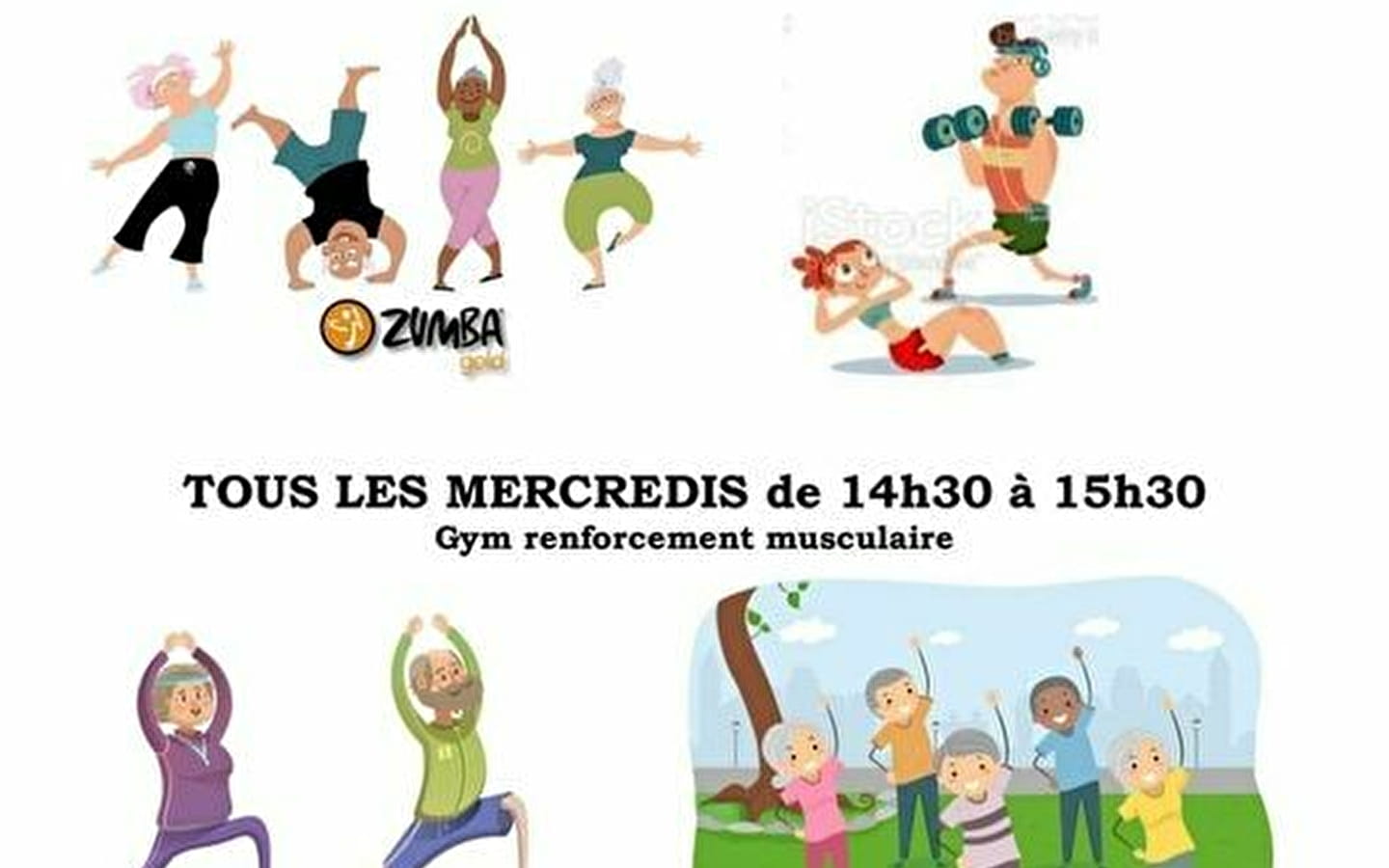 Cours de gym et de Zumba Gold