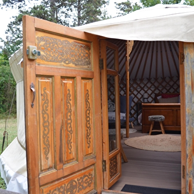 La yourte mongole des Géorennes