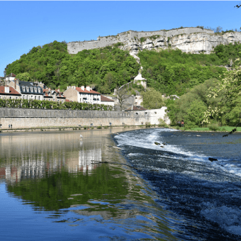Fahrradschleife 5 'Die Ufer des westlichen Bisontin' (Les rives de l'ouest bisontin) - BESANCON