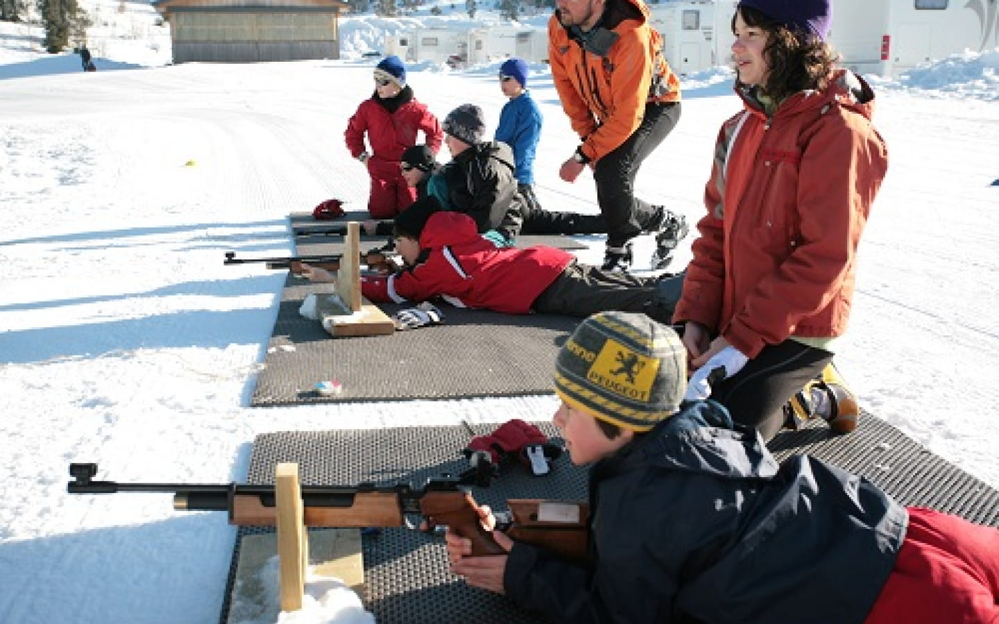 Biathlon Luftgewehr / Laufen