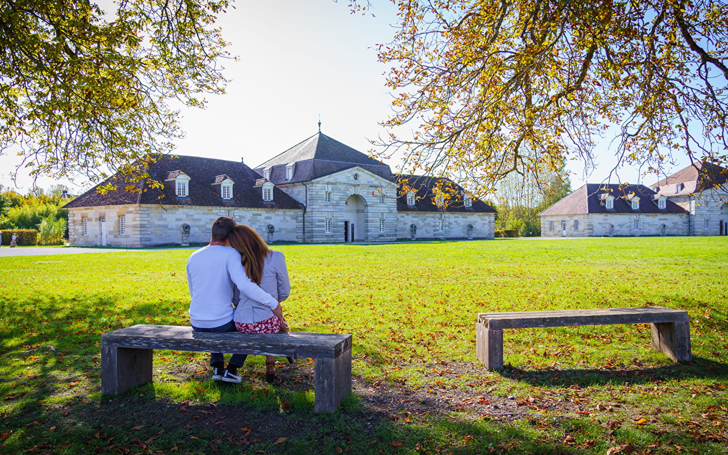 Aire de pique nique de la Saline Royale à Arc et Senans