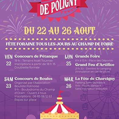 Fest in Poligny