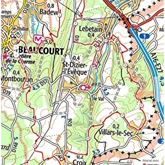 Les Pas du Diable (Die Schritte des Teufels) - BEAUCOURT