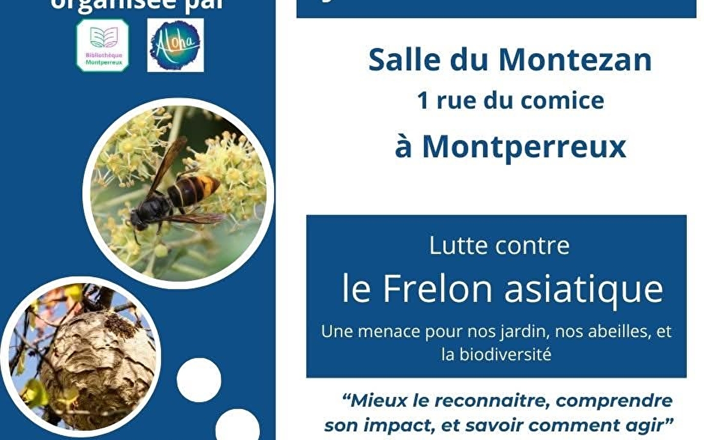 Öffentliches Treffen - Kampf gegen die asiatische Hornisse