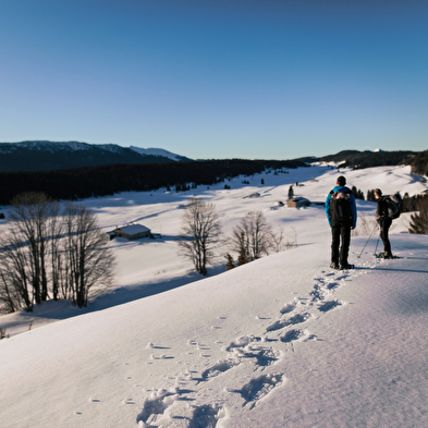 Die Entdeckung der Hautes-Combes du Jura mit Schneeschuhen
