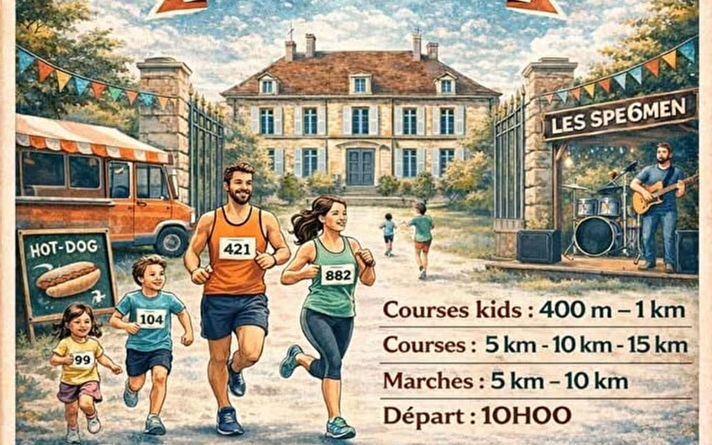 Les Foulées des P'tites Mains (Die Schritte der kleinen Hände)