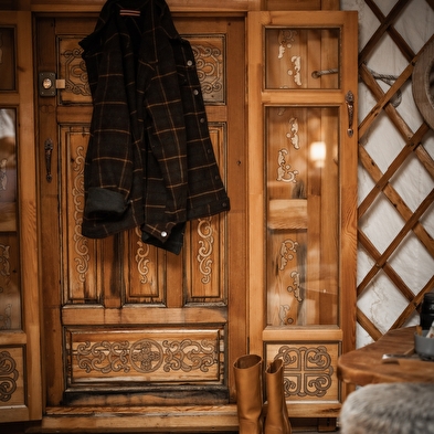 La yourte mongole des Géorennes