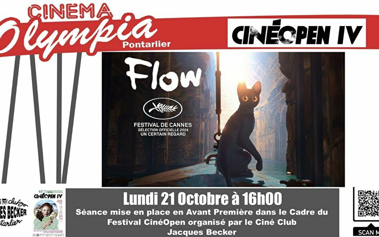 Festival Cinéopen III - Vorpremiere von 'Flow'.