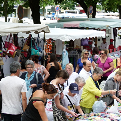 Markt am Mittwochmorgen