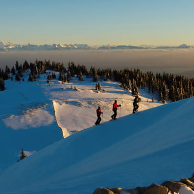 Trapper Wochenende auf den Gebirgskämmen des Jura